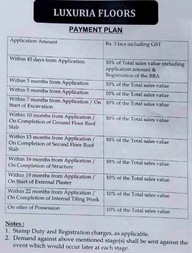 puri-luxuria-payment-plan