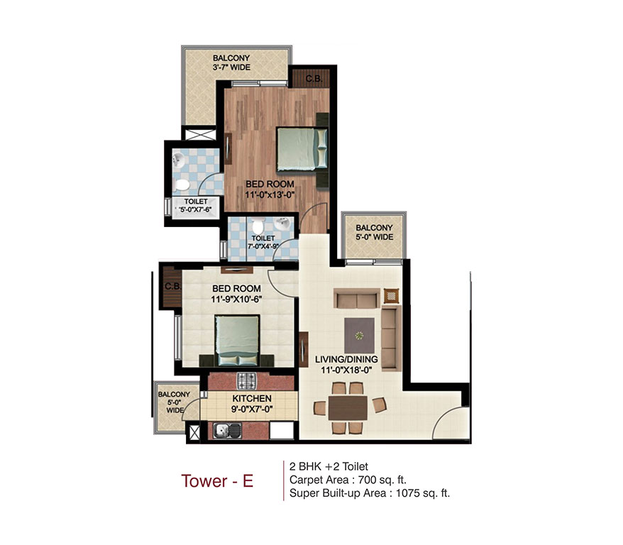 Tower_E_2BHK_2th