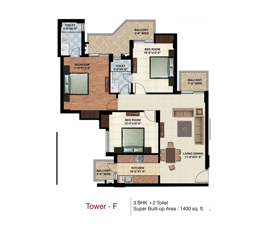 Tower_F_3BHK_2th