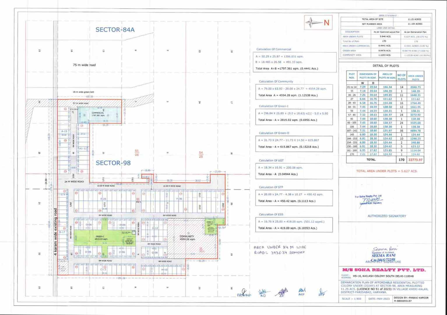 olive-town-approved-layout-plan